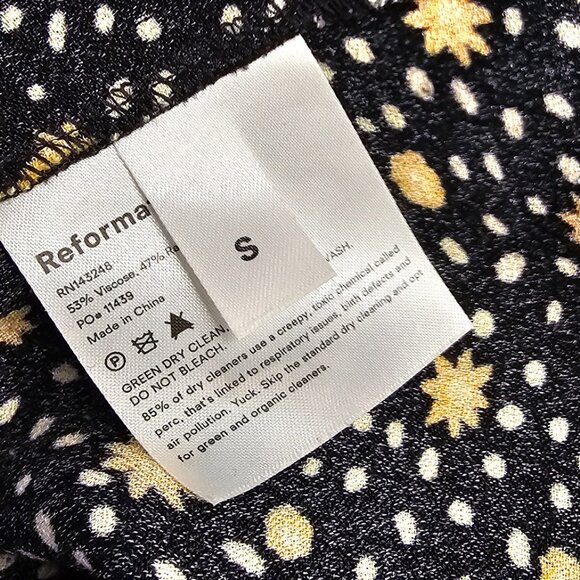 Reformation Womens Floral Camsiole Tank Top, Printed, Lightweight, Size S - Picture 4 of 7